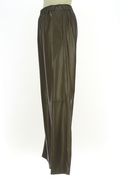 クリックで大画像表示 JOURNAL STANDARD relume(ジャーナルスタンダード レリューム)の古着「エコレザーワイドパンツ(パンツ)」大画像3へ