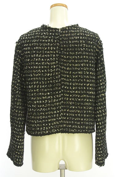 クリックで大画像表示 SLOBE IENA(スローブイエナ)の古着「ラメツイードプルオーバー(ジャケット)」大画像2へ