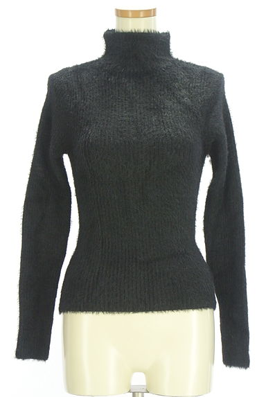 クリックで大画像表示 REDYAZEL(レディアゼル)の古着「モックネックシャギーニットトップス(ニット)」大画像1へ