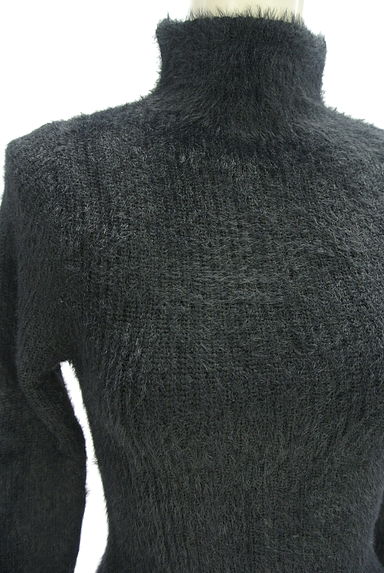 クリックで大画像表示 REDYAZEL(レディアゼル)の古着「モックネックシャギーニットトップス(ニット)」大画像4へ