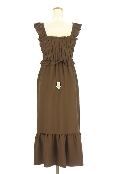 クリックで大画像表示 WILLSELECTION(ウィルセレクション)の古着「ロングキャミワンピース(キャミワンピース)」大画像4へ