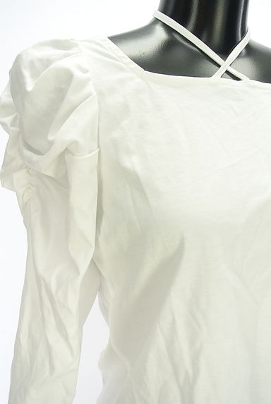 And Couture（アンドクチュール）の古着「パワーショルダーカットソー（カットソー・プルオーバー）」大画像４へ