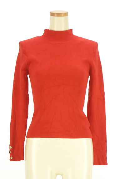 クリックで大画像表示 REDYAZEL(レディアゼル)の古着「バックオープンモックネックリブニットトップス(ニット)」大画像1へ