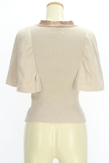 クリックで大画像表示 REDYAZEL(レディアゼル)の古着「ボウタイ付きフレアスリーブリブニットトップス(ニット)」大画像2へ