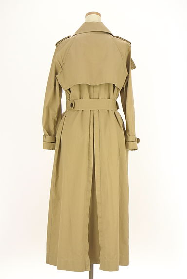 MUSE de Deuxieme Classe（ミューズ ドゥ ドゥーズィエム クラス）の古着「ロングトレンチコート（トレンチコート）」大画像２へ