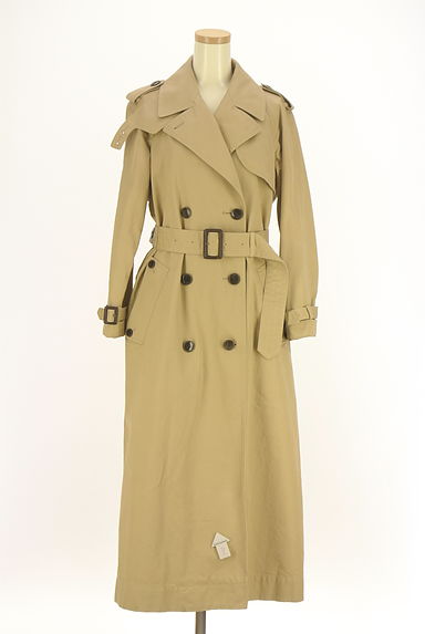 MUSE de Deuxieme Classe（ミューズ ドゥ ドゥーズィエム クラス）の古着「ロングトレンチコート（トレンチコート）」大画像４へ