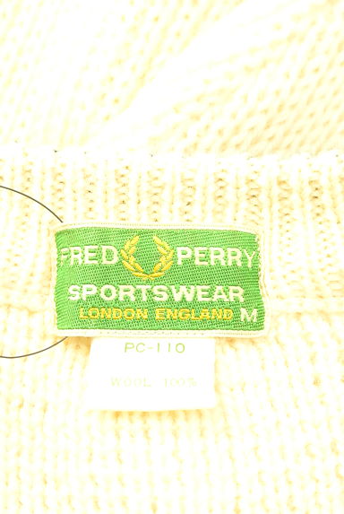クリックで大画像表示 FRED PERRY(フレッドペリー)の古着「ケーブルニットカーディガン(カーディガン・ボレロ)」大画像6へ