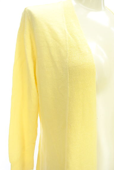 KEITH（キース）の古着「リネンニットカーディガン（カーディガン・ボレロ）」大画像４へ