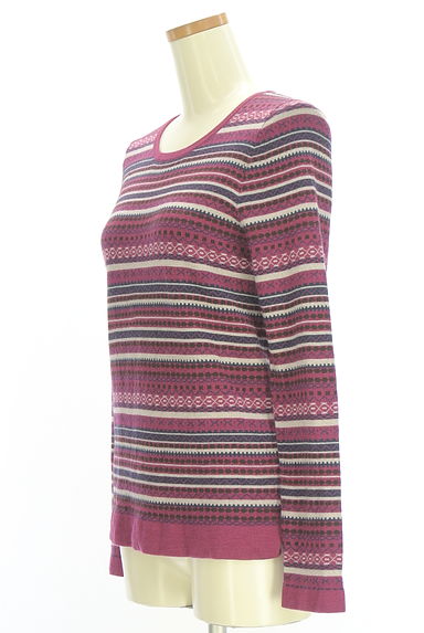 クリックで大画像表示 KEITH(キース)の古着「フェアアイル柄ニットトップス(ニット)」大画像3へ