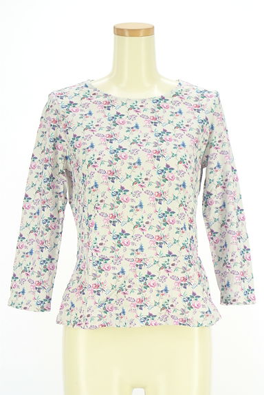 クリックで大画像表示 KEITH(キース)の古着「小花柄9分袖プルオーバー(カットソー・プルオーバー)」大画像1へ