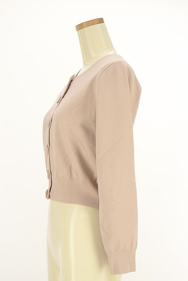 クリックで大画像表示 LAISSE PASSE(レッセパッセ)の古着「花飾り付きニットカーディガン(カーディガン・ボレロ)」大画像3へ