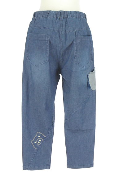 drug store's（ドラッグストアーズ）の古着「ワッペン付きダンガリーテーパードパンツ（デニムパンツ）」大画像２へ