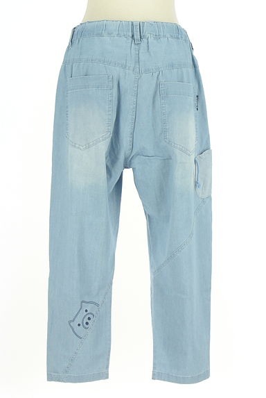 drug store's（ドラッグストアーズ）の古着「ワッペン付きデニムテーパードパンツ（デニムパンツ）」大画像２へ
