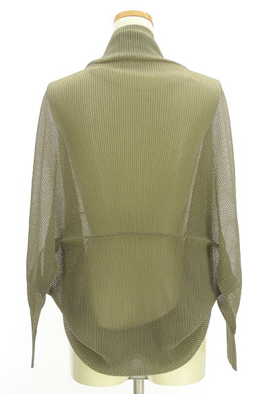 PLEATS PLEASE（プリーツプリーズ）の古着「メッシュニットボレロ（カーディガン・ボレロ）」大画像２へ