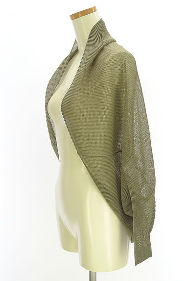 PLEATS PLEASE（プリーツプリーズ）の古着「メッシュニットボレロ（カーディガン・ボレロ）」大画像３へ