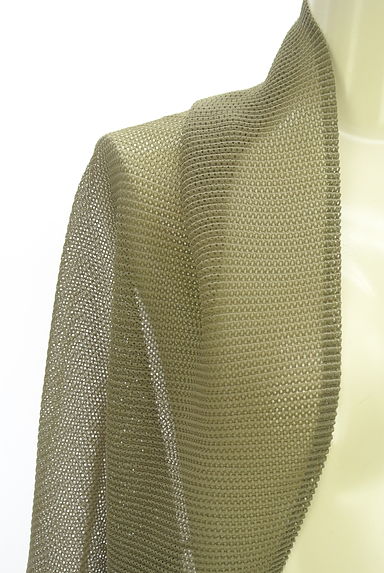 PLEATS PLEASE（プリーツプリーズ）の古着「メッシュニットボレロ（カーディガン・ボレロ）」大画像４へ