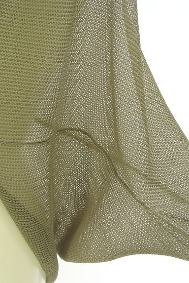 PLEATS PLEASE（プリーツプリーズ）の古着「メッシュニットボレロ（カーディガン・ボレロ）」大画像５へ