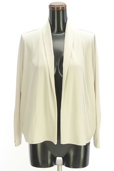 クリックで大画像表示 HIROKO KOSHINO(ヒロココシノ)の古着「フロントオープンカーディガン(カーディガン・ボレロ)」大画像1へ