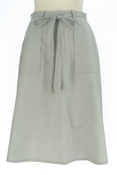 クリックで大画像表示 FUKUZO(フクゾー)の古着「膝丈ラップスカート(スカート)」大画像1へ