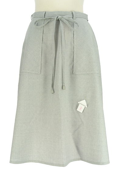 クリックで大画像表示 FUKUZO(フクゾー)の古着「膝丈ラップスカート(スカート)」大画像4へ