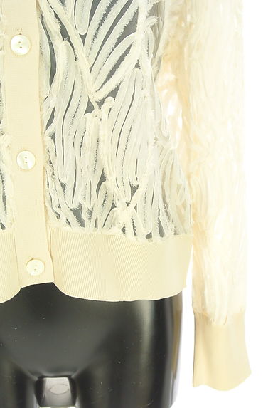 Rie Miller（リエミラー）の古着「シアーカーディガン（カーディガン・ボレロ）」大画像５へ