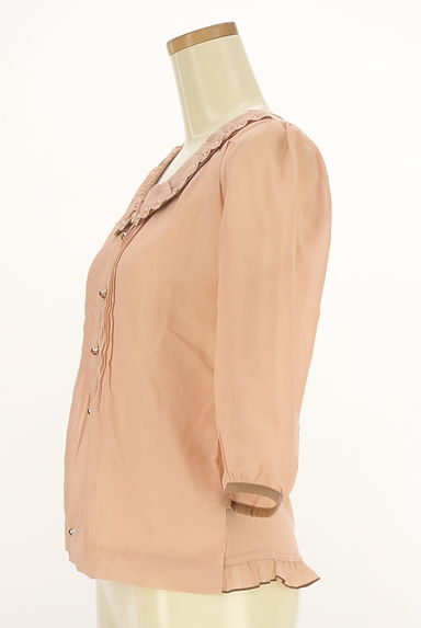 axes femme（アクシーズファム）の古着「7分袖シフォンブラウス（ブラウス）」大画像３へ