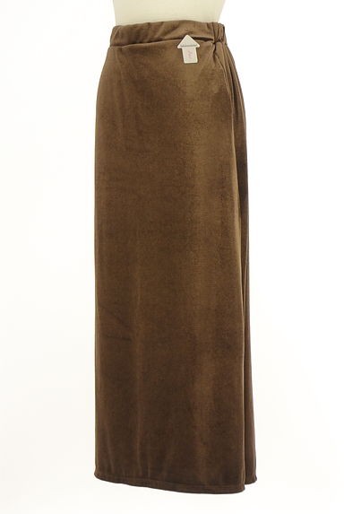 Samansa Mos2（サマンサモスモス）の古着「ehka sopo ベロアペンシルスカート（スカート）」大画像４へ