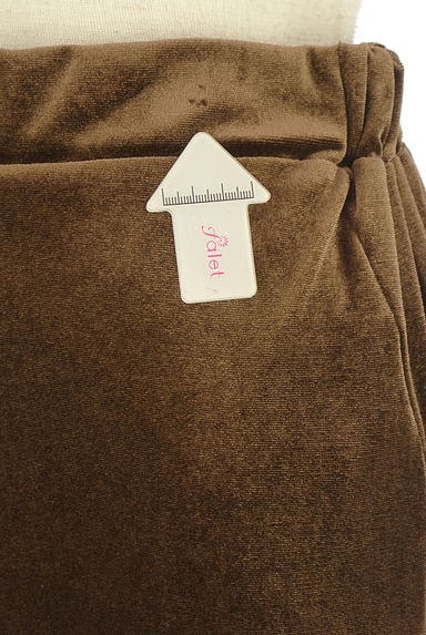 Samansa Mos2（サマンサモスモス）の古着「ehka sopo ベロアペンシルスカート（スカート）」大画像５へ