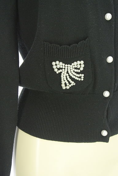 an another angelus（アンアナザーアンジェラス）の古着「パール装飾ニットカーディガン（カーディガン・ボレロ）」大画像５へ