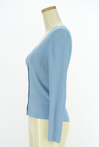 クリックで大画像表示 ANAYI(アナイ)の古着「Vネックリブニットカーディガン(カーディガン・ボレロ)」大画像3へ