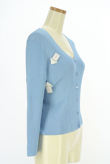 クリックで大画像表示 ANAYI(アナイ)の古着「Vネックリブニットカーディガン(カーディガン・ボレロ)」大画像4へ