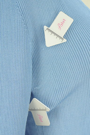 クリックで大画像表示 ANAYI(アナイ)の古着「Vネックリブニットカーディガン(カーディガン・ボレロ)」大画像5へ