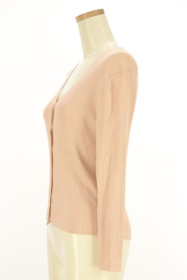 ANAYI（アナイ）の古着「Vネックリブニットカーディガン（カーディガン・ボレロ）」大画像３へ