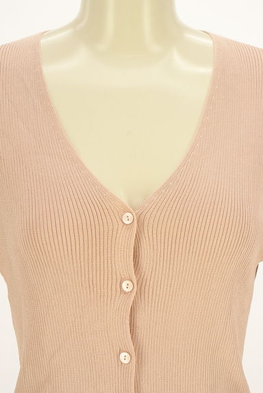 ANAYI（アナイ）の古着「Vネックリブニットカーディガン（カーディガン・ボレロ）」大画像４へ