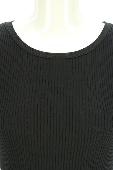 クリックで大画像表示 ANAYI(アナイ)の古着「半そでリブニットトップス(ニット)」大画像4へ