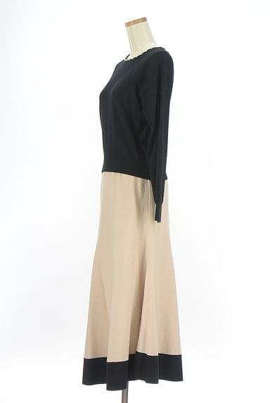 PROPORTION BODY DRESSING（プロポーションボディドレッシング）の古着「ニットトップス×ロングニットスカート セットアップ（セットアップ（ジャケット＋スカート））」大画像３へ