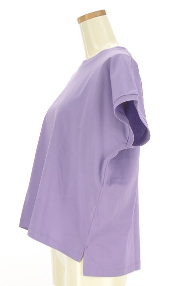 Samansa Mos2（サマンサモスモス）の古着「Samansa Mos2 blue ノースリーブTシャツ（Ｔシャツ）」大画像３へ