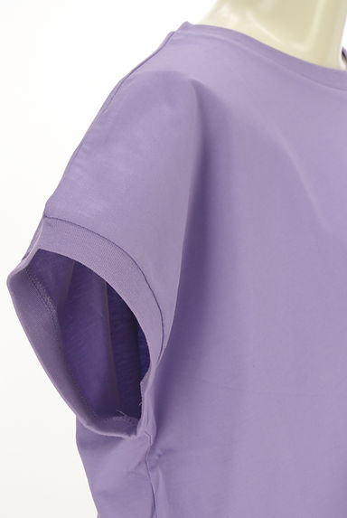 Samansa Mos2（サマンサモスモス）の古着「Samansa Mos2 blue ノースリーブTシャツ（Ｔシャツ）」大画像４へ