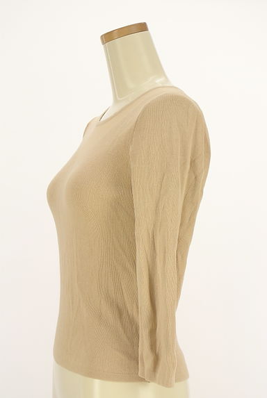 KarL Park Lane（カールパークレーン）の古着「シアーニット切替8分袖ニットトップス（ニット）」大画像３へ