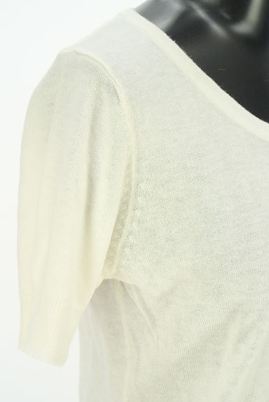 KarL Park Lane（カールパークレーン）の古着「リボン付き半袖ニットトップス（ニット）」大画像５へ