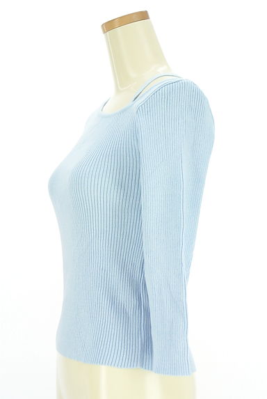 クリックで大画像表示 KarL Park Lane(カールパークレーン)の古着「アシメ8分袖ニット(ニット)」大画像3へ