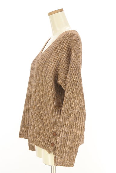 POU DOU DOU（プードゥドゥ）の古着「Vネックニットトップス（セーター）」大画像３へ