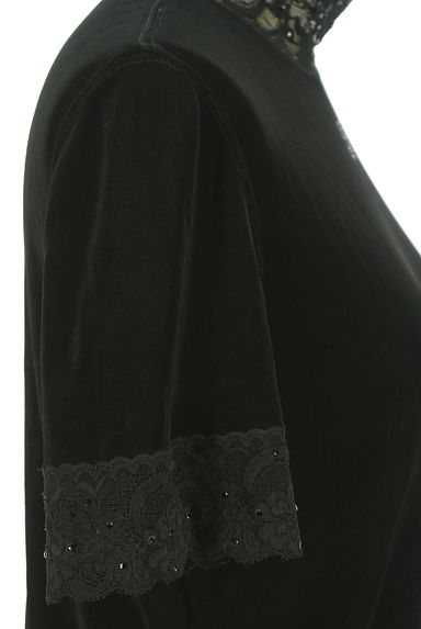 伊太利屋（イタリヤ）の古着「半そでハイネックレースカットソー（カットソー・プルオーバー）」大画像５へ