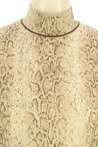 伊太利屋（イタリヤ）の古着「ノースリパイソン柄カットソー（カットソー・プルオーバー）」大画像４へ