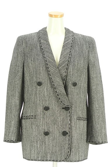 伊太利屋（イタリヤ）の古着「ヘリンボーン織ダブルブレストジャケット（ジャケット）」大画像１へ