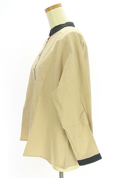 Samansa Mos2（サマンサモスモス）の古着「バンドカラーブラウス（ブラウス）」大画像３へ