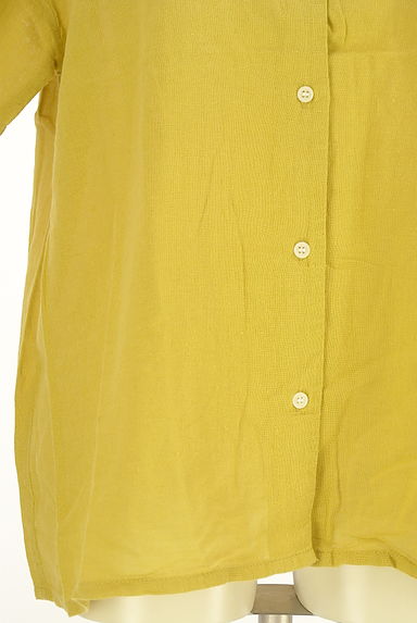 Samansa Mos2（サマンサモスモス）の古着「スカラップレース襟綿麻ブラウス（ブラウス）」大画像５へ