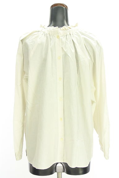 クリックで大画像表示 Samansa Mos2(サマンサモスモス)の古着「前後着レース襟ブラウス(カットソー・プルオーバー)」大画像2へ