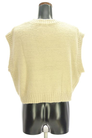 Samansa Mos2（サマンサモスモス）の古着「花刺しゅうニットベスト（ベスト・ジレ）」大画像２へ