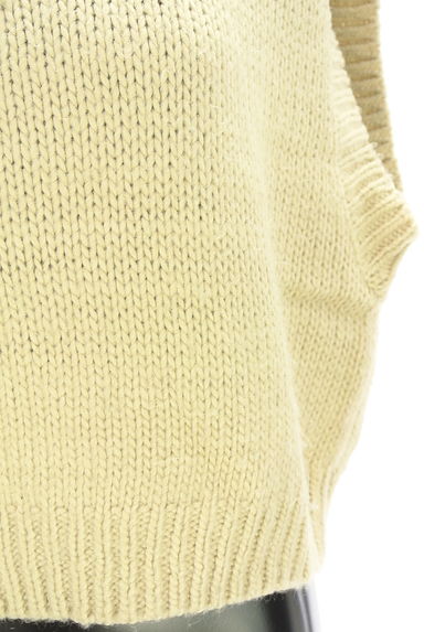 Samansa Mos2（サマンサモスモス）の古着「花刺しゅうニットベスト（ベスト・ジレ）」大画像５へ